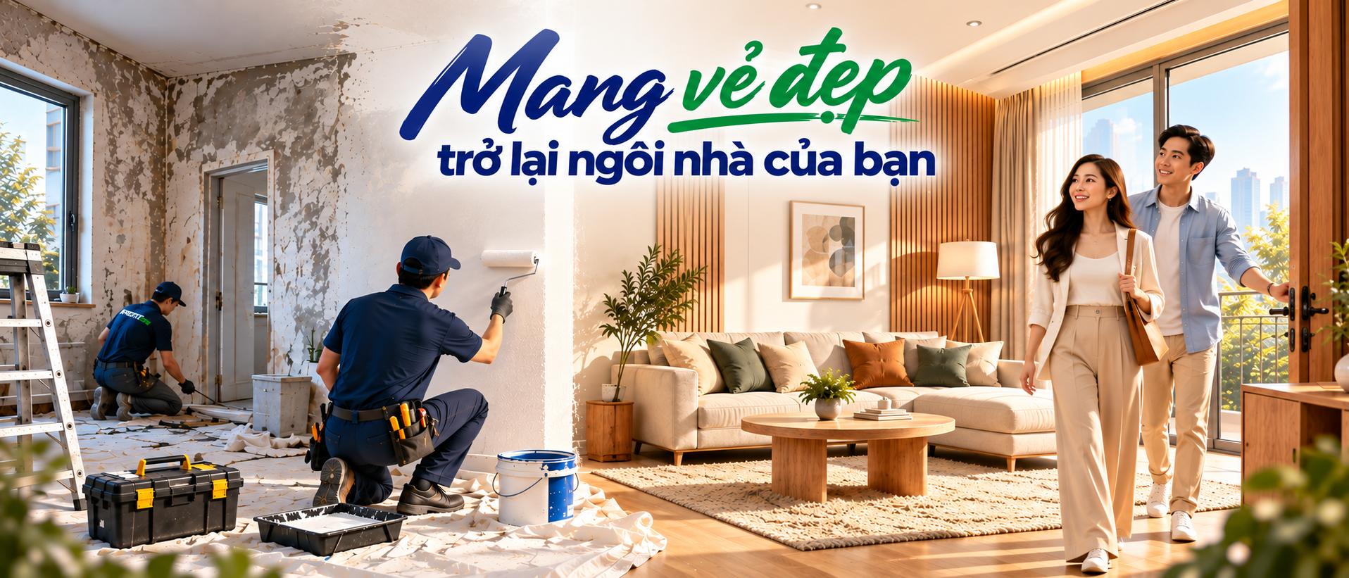 Mang vẻ đẹp trở lại ngôi nhà của bạn